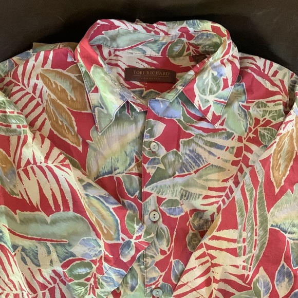 Tori Richard Other - Tori Richard Honolulu Tropical Hawaiian Short Sleeved Shirt Size Large